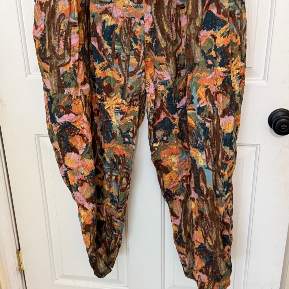 Lucy & Yak Bowie Sleeveless Corduroy Jumpsuit in Nevada Print Size 20 Boutique - Picture 12 of 12